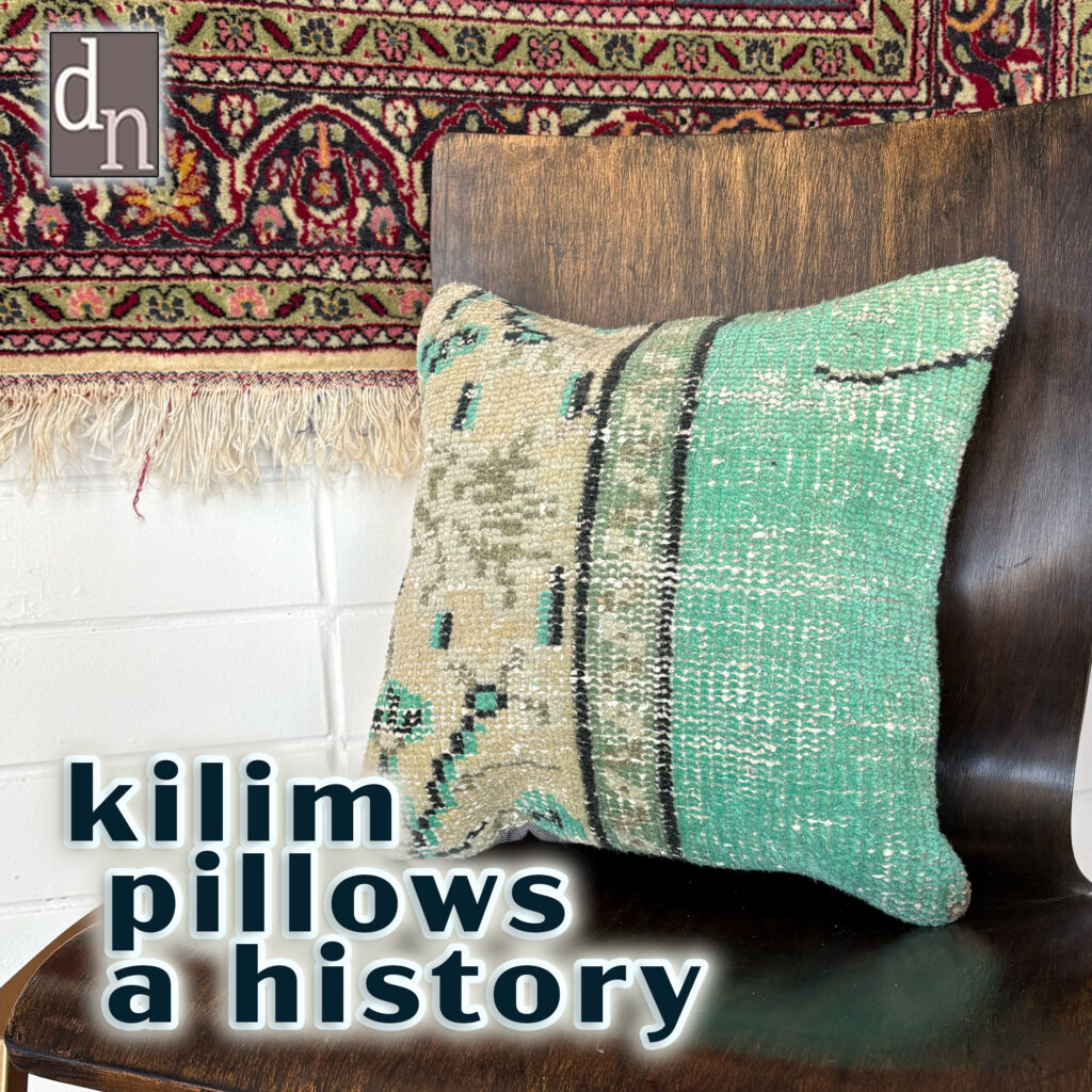 kilim pillow history